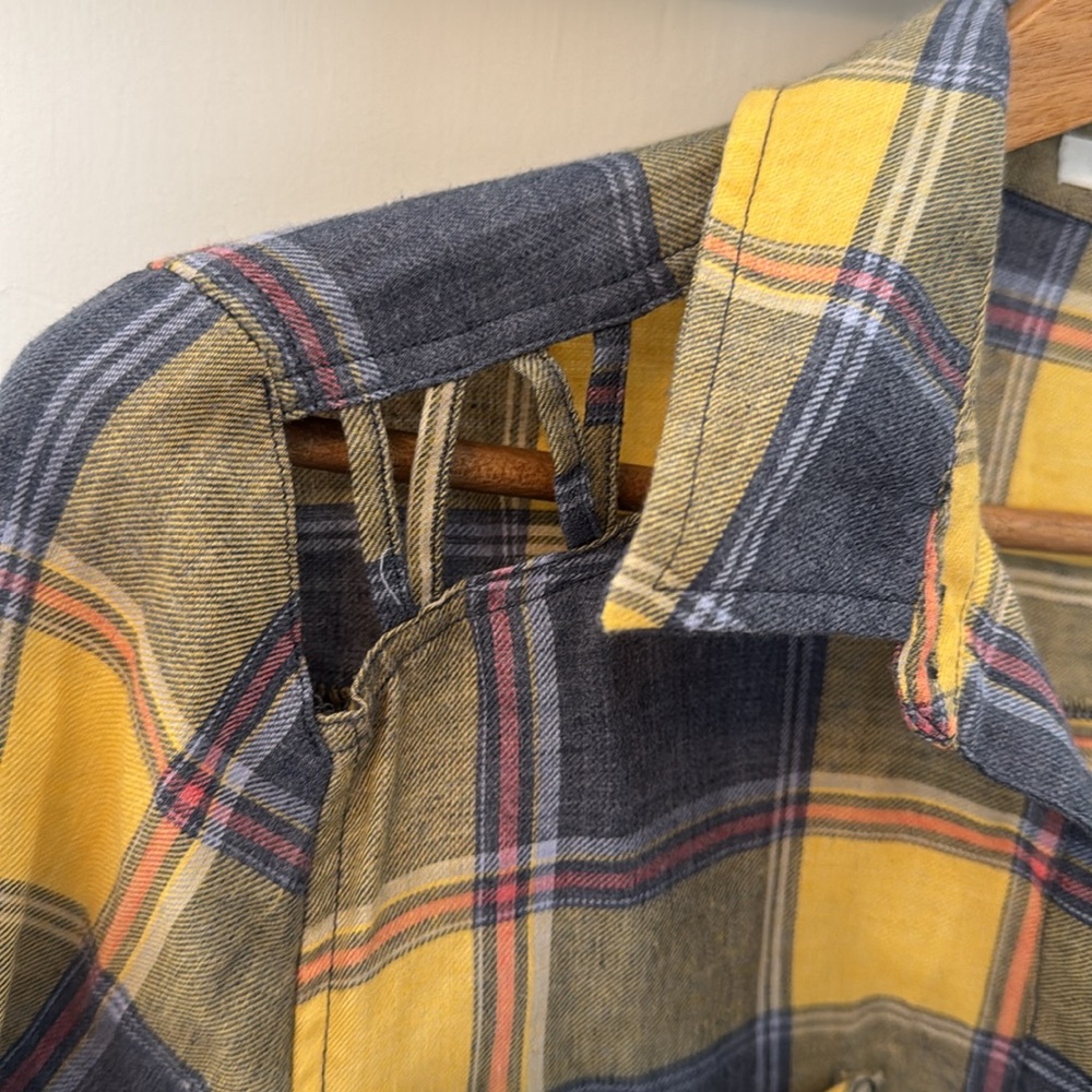 Plaid Button Up - Picture 2 of 3
